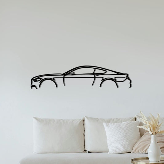 Ford Mustang EcoBoost Classic Silhouette Metal