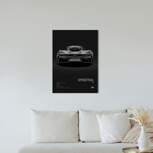 McLaren Speedtail Concept Poster