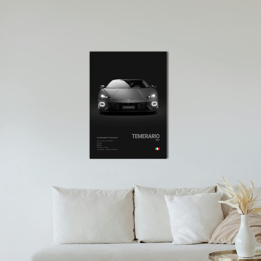 Lamborghini Temerario Concept Poster