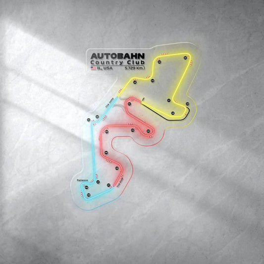 Autobahn Country Club LED Race Track