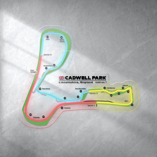 Cadwell Park LED Race Track