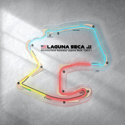 Laguna Seca LED Race Track