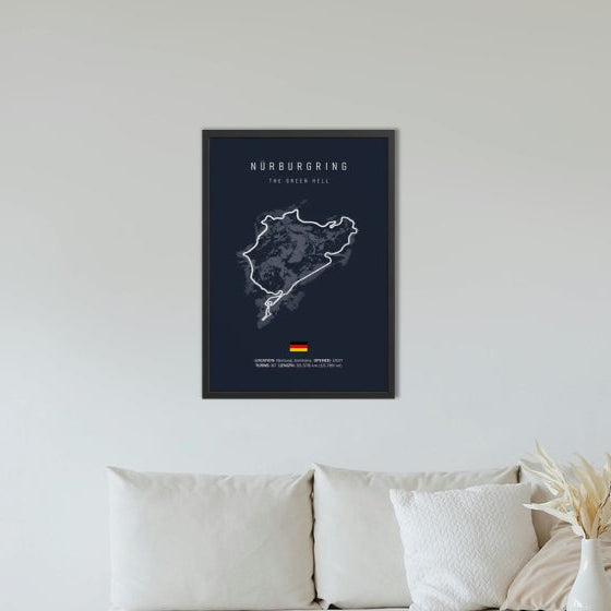Race Track Canvas