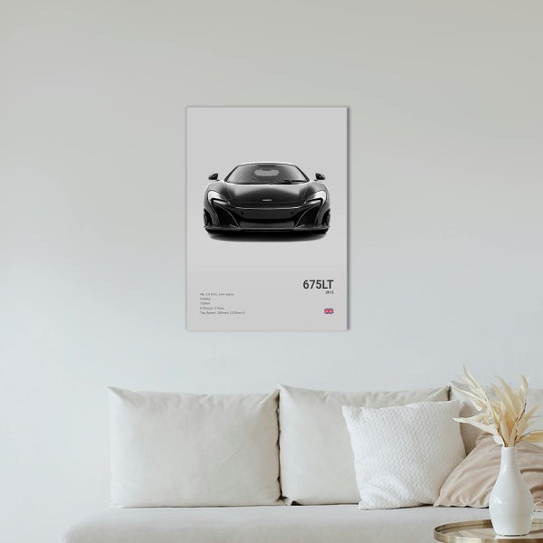 McLaren 675LT Concept Poster