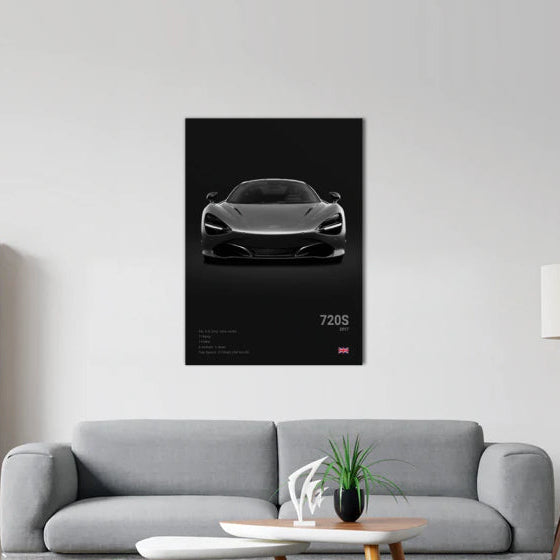 McLaren 720S Concept Poster