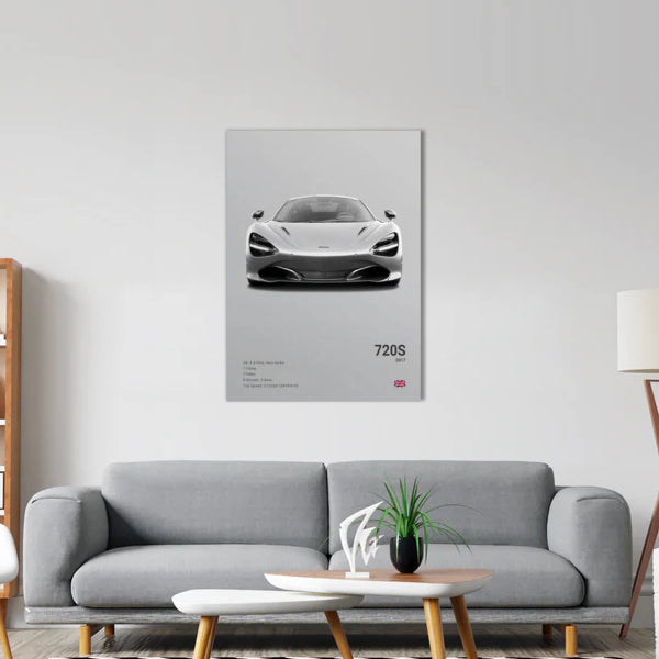 McLaren 720S Concept Poster
