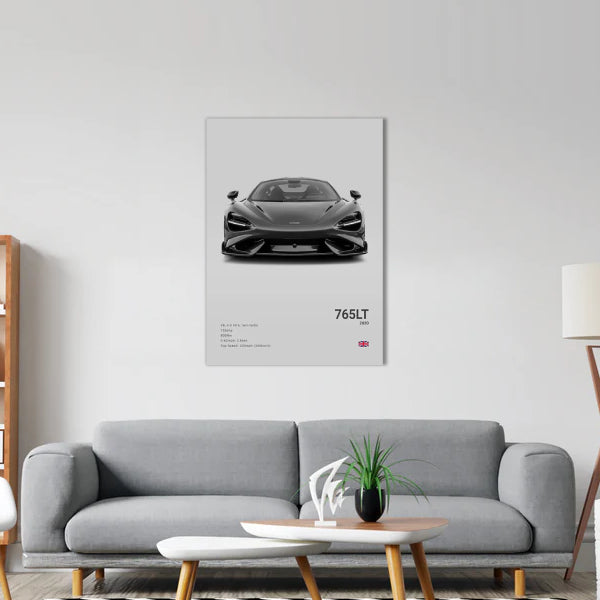 McLaren 765LT Concept Poster