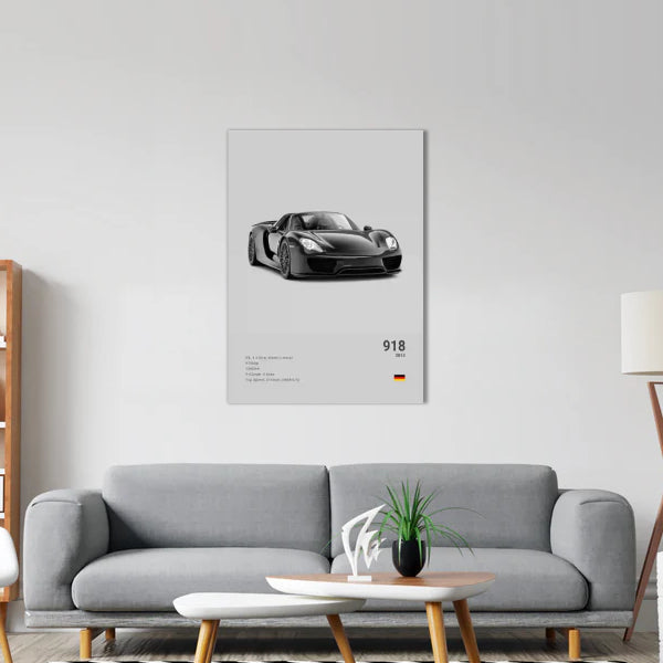 Porsche 918 Concept Poster