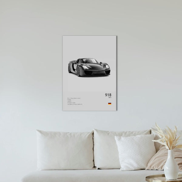 Porsche 918 Concept Poster