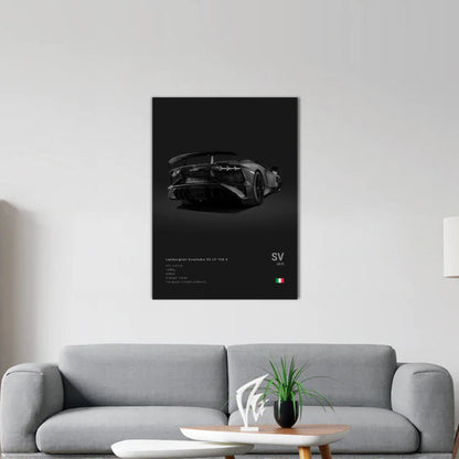 Lamborghini Aventador SV Concept Poster
