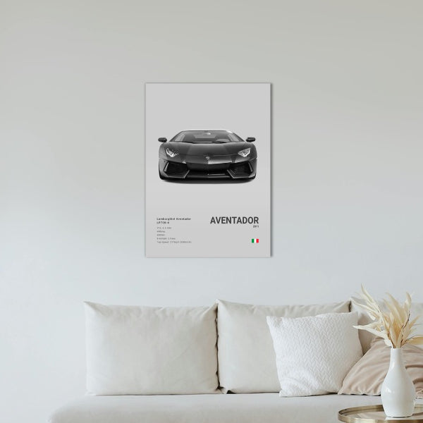 Lamborghini Aventador Concept Poster