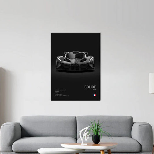 Bugatti Bolide Concept Poster