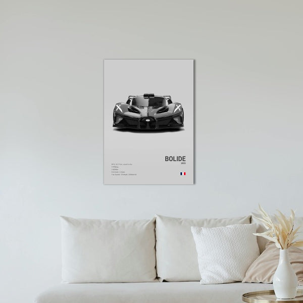 Bugatti Bolide Concept Poster