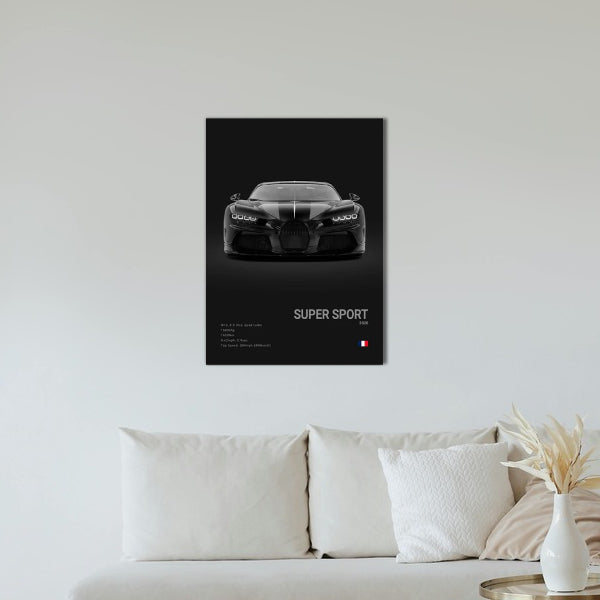 Bugatti Chiron Super Sport Concept Poster