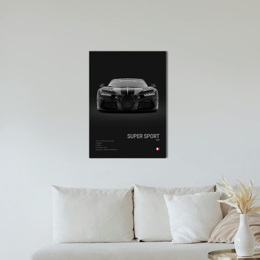 Bugatti Chiron Super Sport Concept Poster