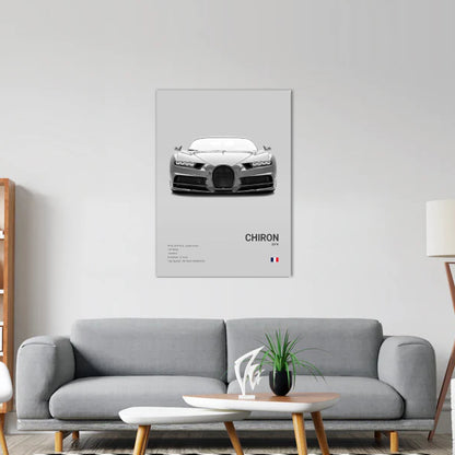 Bugatti Chiron Concept Poster