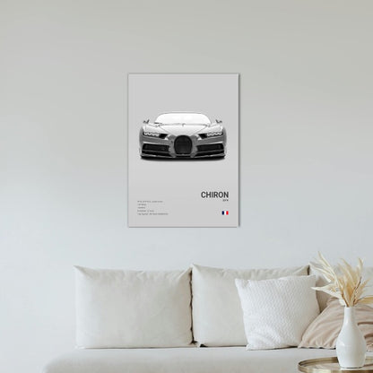 Bugatti Chiron Concept Poster
