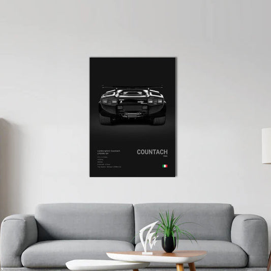 Lamborghini Countach 1985 Concept Poster