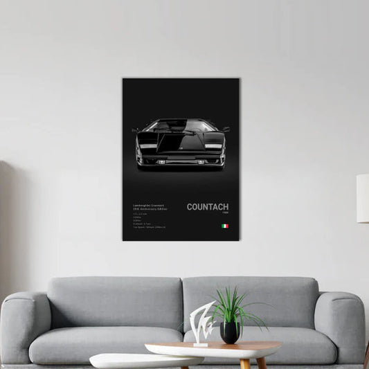 Lamborghini Countach 1988 Concept Poster