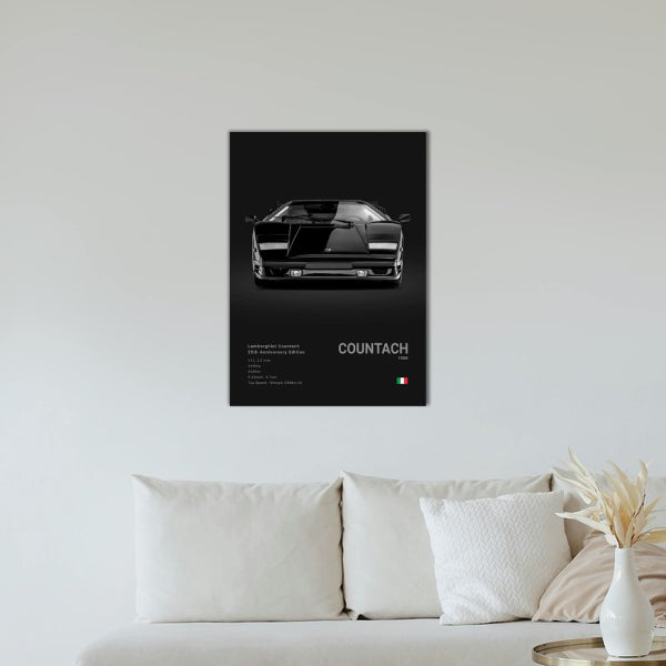 Lamborghini Countach 1988 Concept Poster