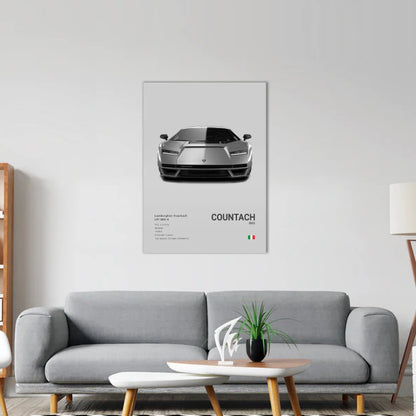 Lamborghini Countach LPI 800-4 Concept Poster