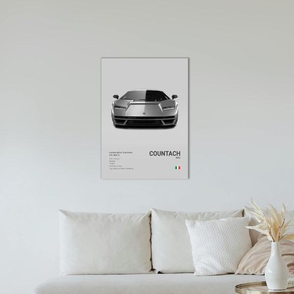 Lamborghini Countach LPI 800-4 Concept Poster