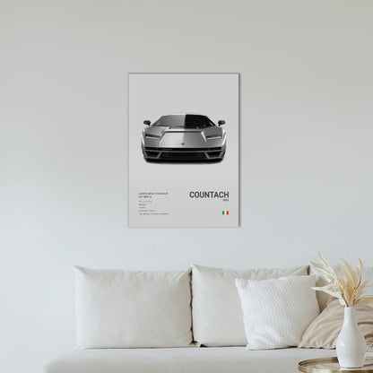 Lamborghini Countach LPI 800-4 Concept Poster