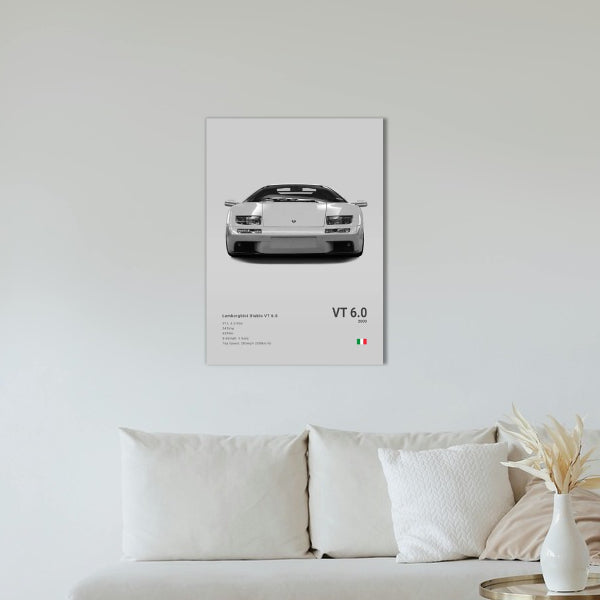 Lamborghini Diablo VT 6.0 Concept Poster