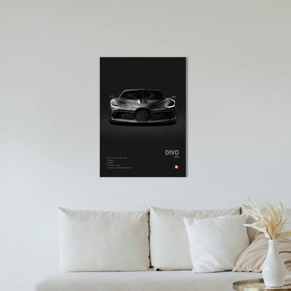 Bugatti Divo Concept Poster