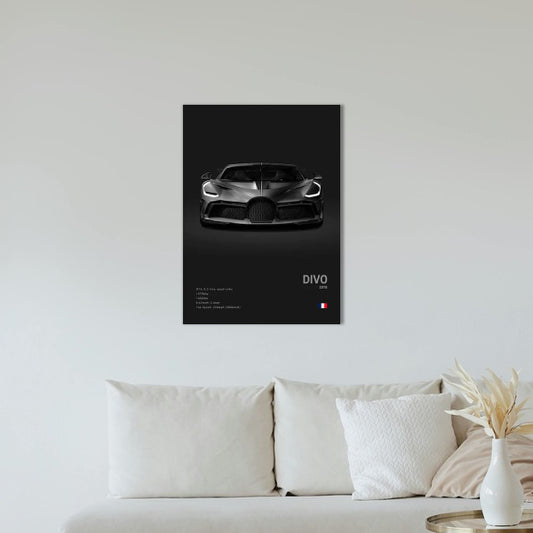 Bugatti Divo Concept Poster