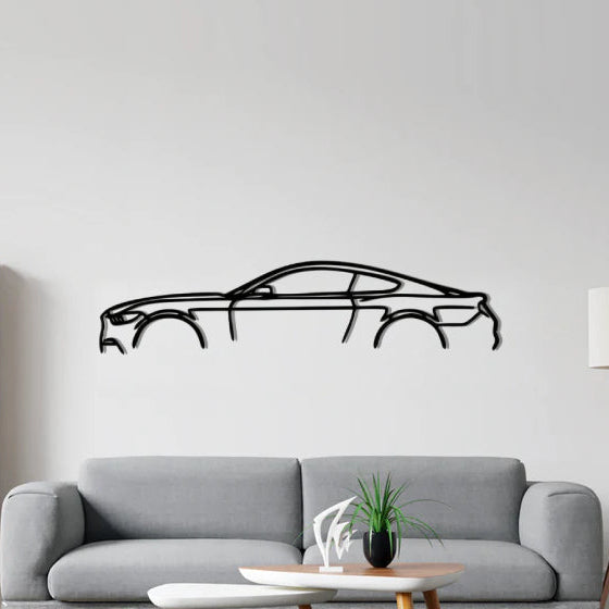 Ford Mustang EcoBoost Classic Silhouette Metal