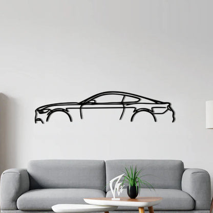 Ford Mustang EcoBoost Classic Silhouette Metal