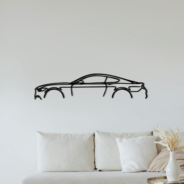Ford Mustang EcoBoost Classic Silhouette Metal