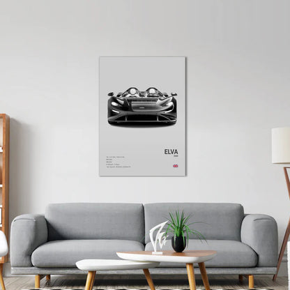 McLaren Elva Concept Poster