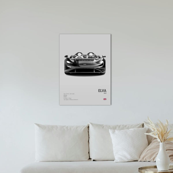 McLaren Elva Concept Poster