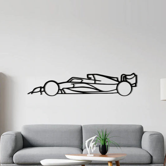F1 Classic Silhouette Metal