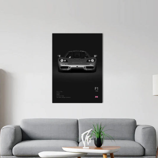 McLaren F1 Concept Poster