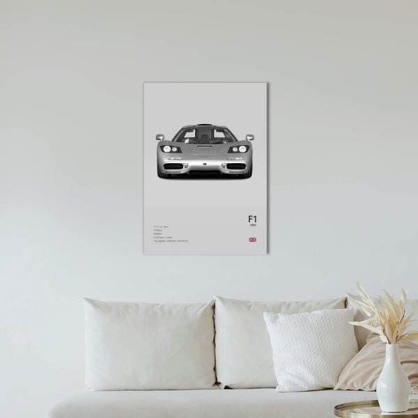 McLaren F1 Concept Poster