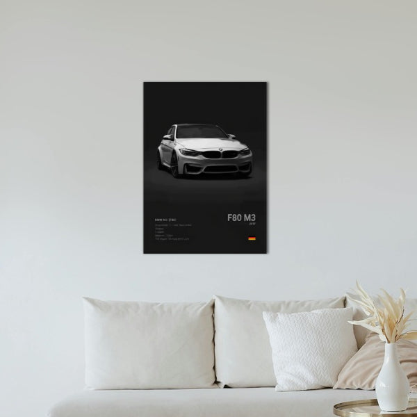 BMW F80 M3 Concept Poster