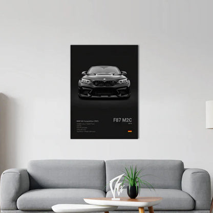BMW F87 M2 Competition Concept Poster