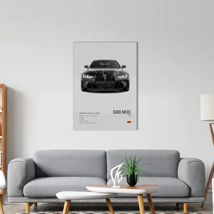 BMW G80 M3 Comp Concept Poster