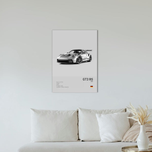 Porsche GT3 RS Concept Poster