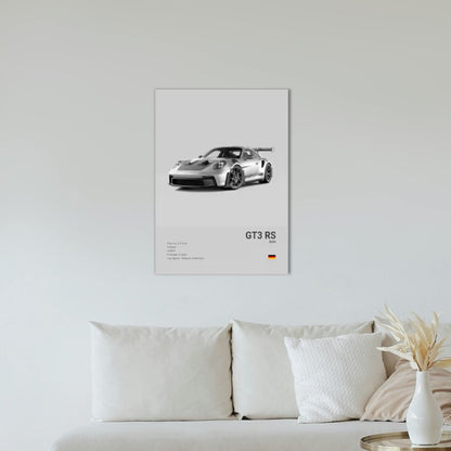 Porsche GT3 RS Concept Poster