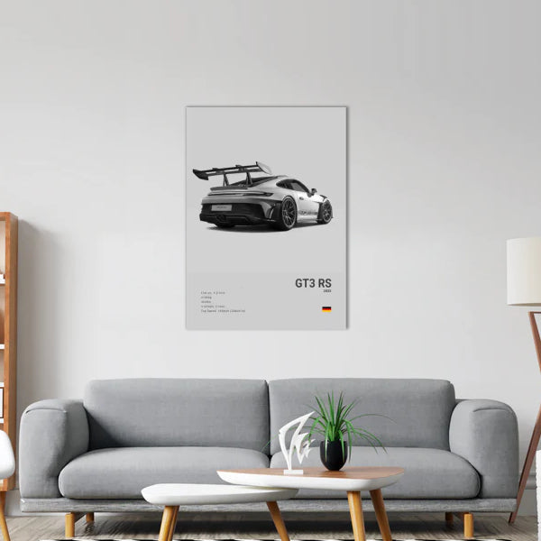 Porsche GT3 RS Concept Poster