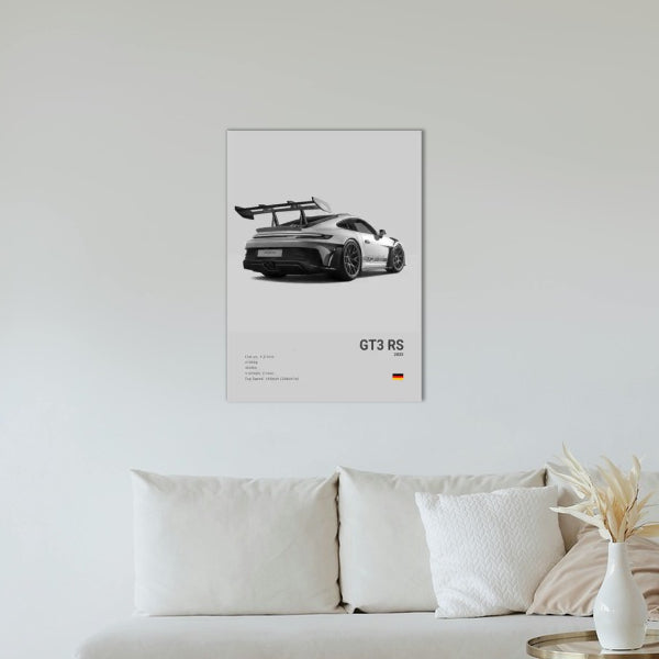 Porsche GT3 RS Concept Poster