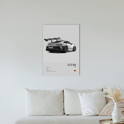 Porsche GT3 RS Concept Poster