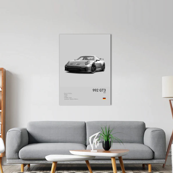 Porsche GT3 Concept Poster