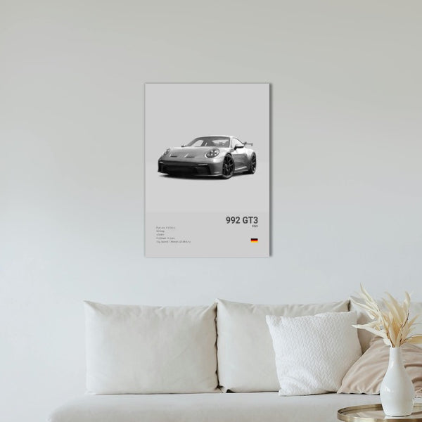 Porsche GT3 Concept Poster