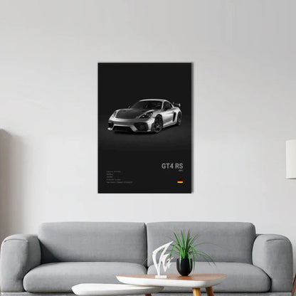 Porsche GT4 RS Concept Poster