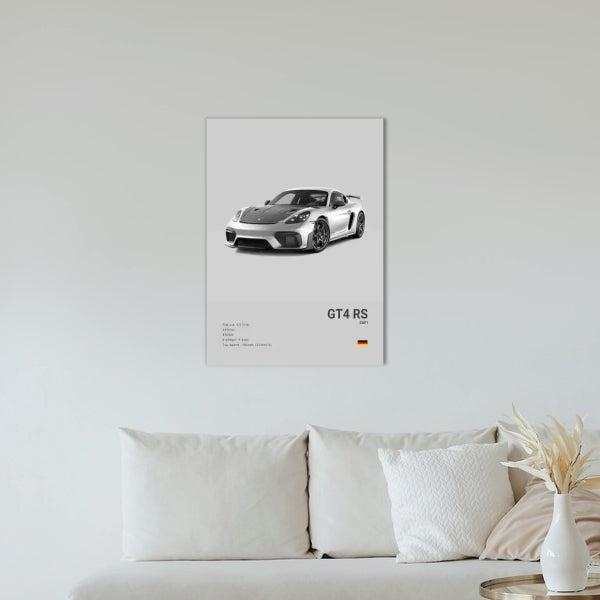 Porsche GT4 RS Concept Poster